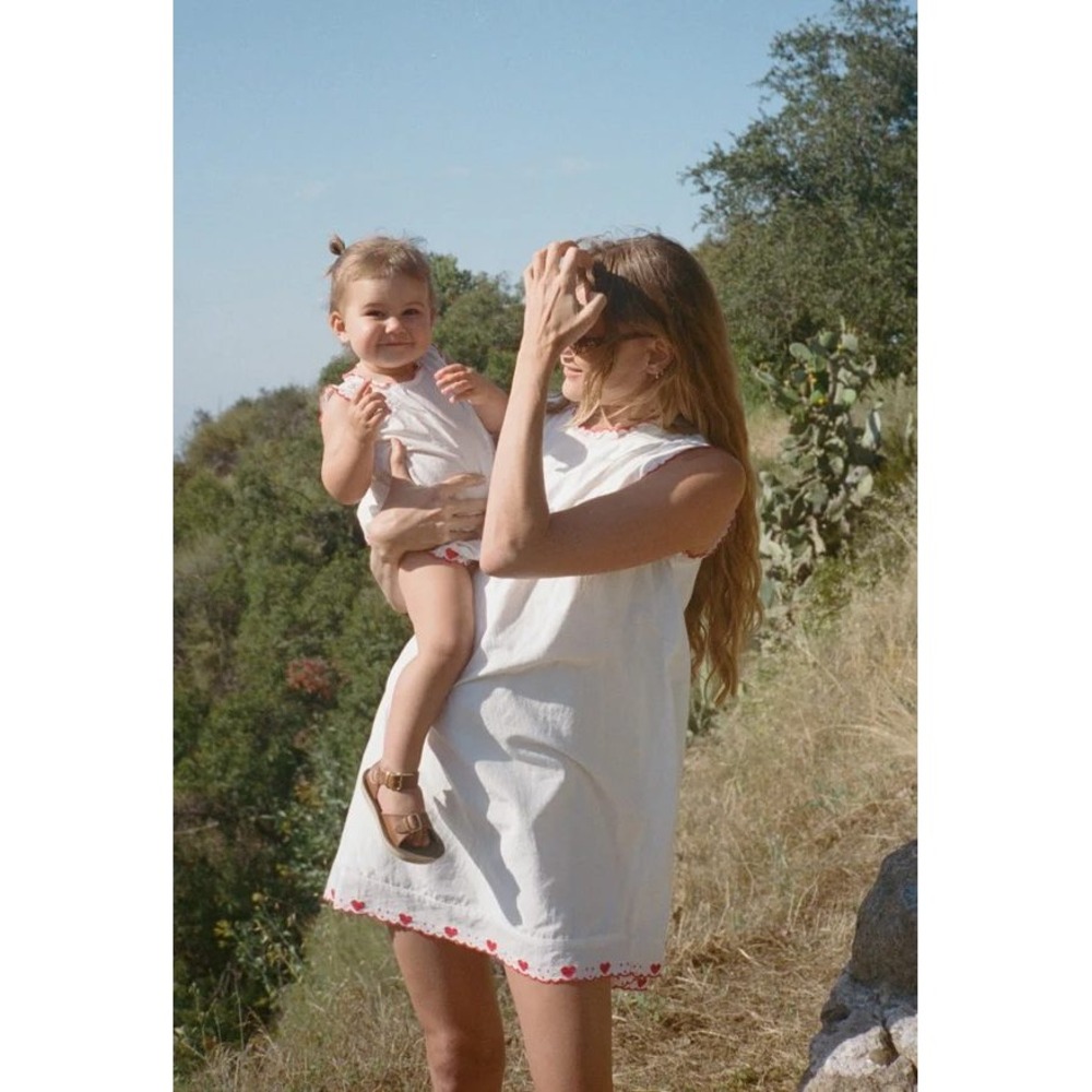 Ciao Lucia Ebba Dress White Cotton Silk Blend Small - Picture 9 of 11